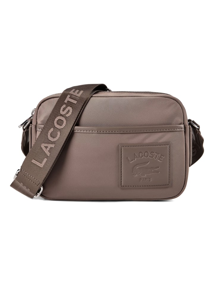 Lacoste Classics Umhängetasche 23 cm morel