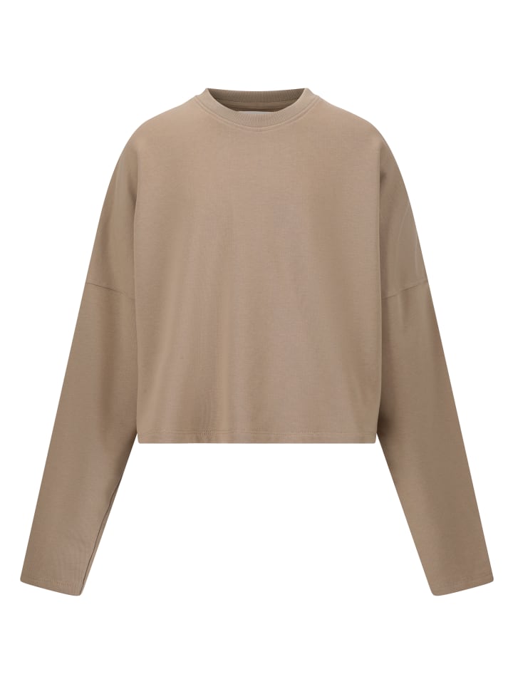 Sweatshirt Clairen in 1193 Roasted Cashew