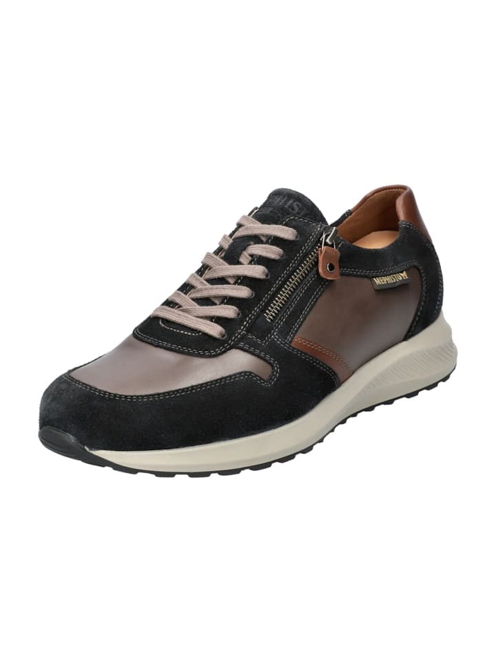 Komfort Schnürschuhe in Blau
