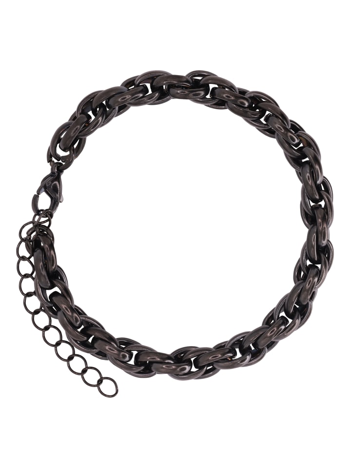 Gliederarmband Damen May schwarz farben in schwarz