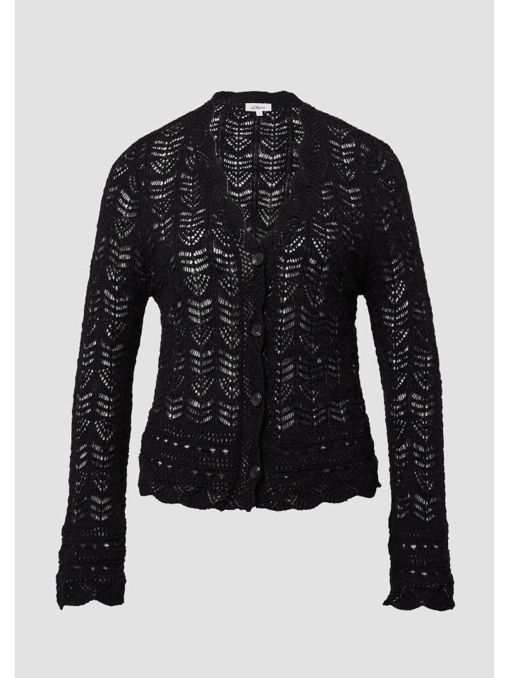Indoor-Jacke  in  9999_schwarz