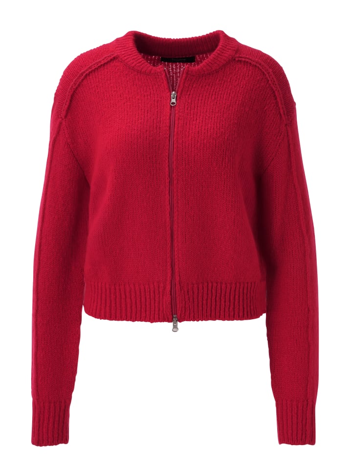 Strickjacke in rot