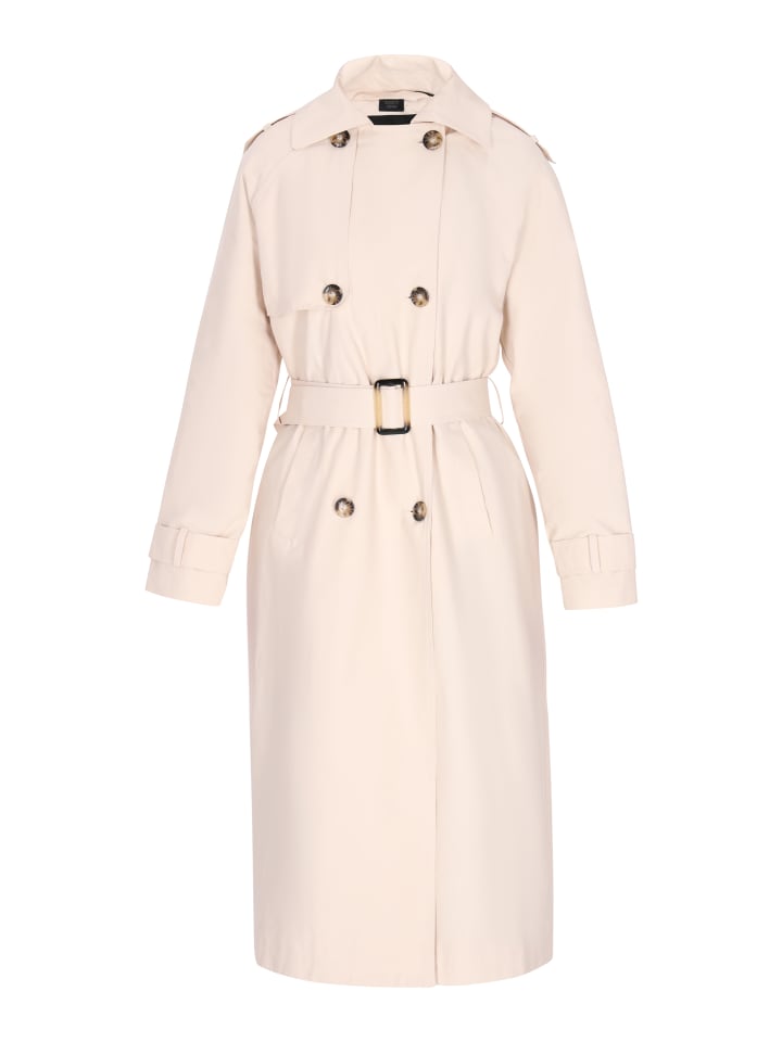 Women Coat in off white