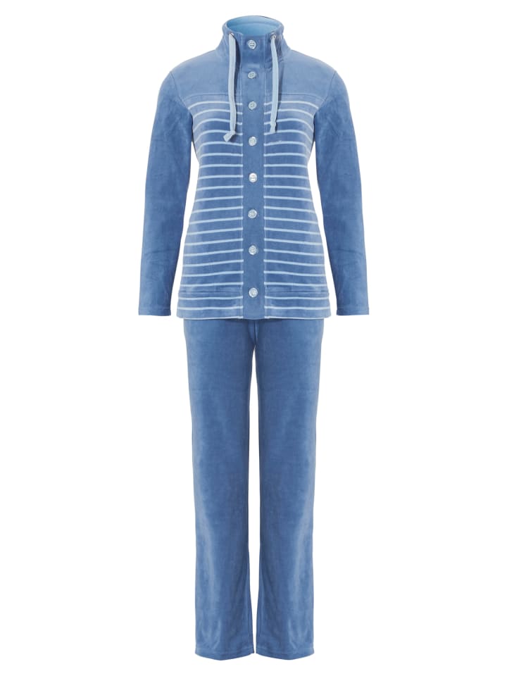 Homewear Anzug Nikki in Cadetblue