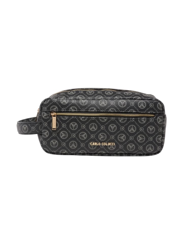 Kosmetiktasche Dellantonio in Schwarz