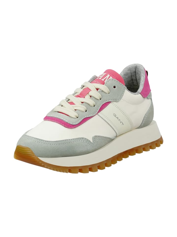 Sportliche Schnürschuhe in Grau