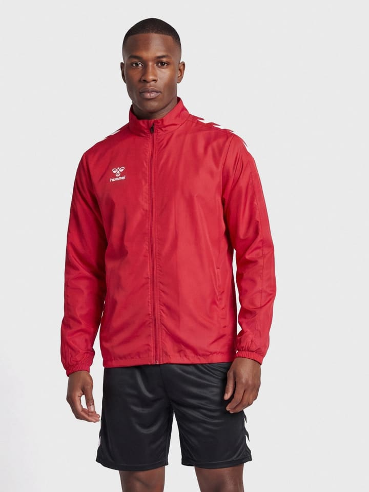 Reißverschluss Jacke Hmlcore Erwachsene in TRUE RED