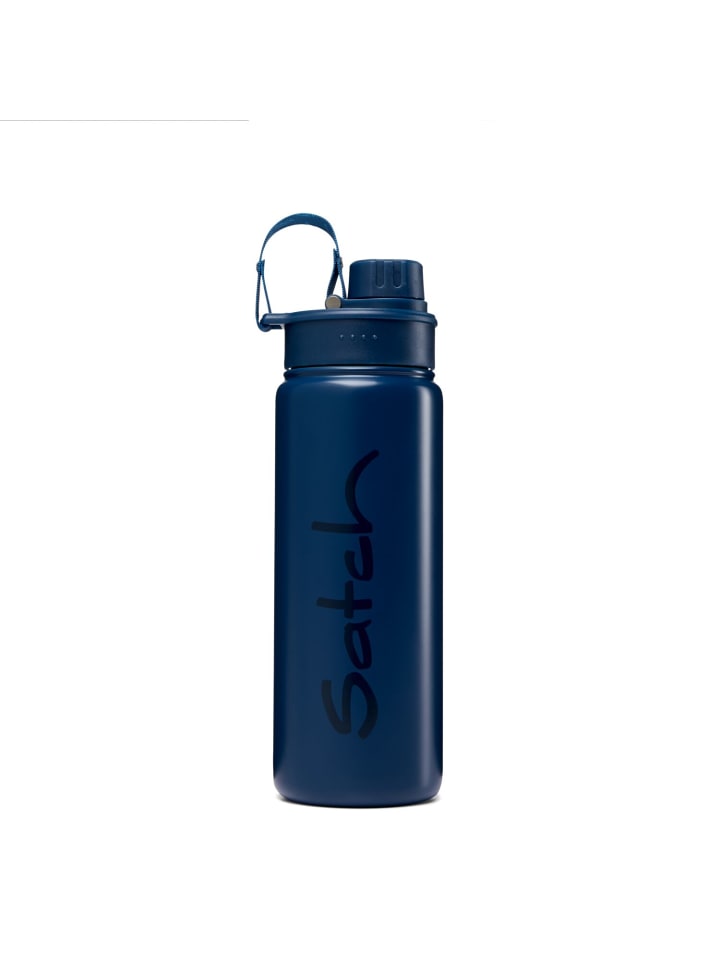 Edelstahl Trinkflasche 0,5 l in blau