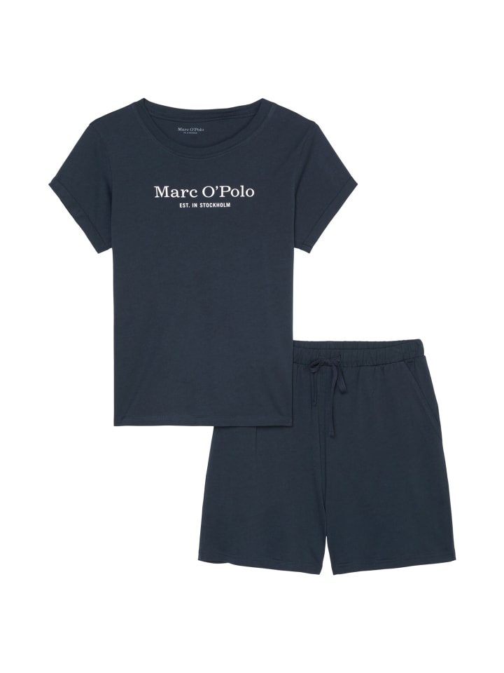 Schlafanzug Cotton in Dark Navy