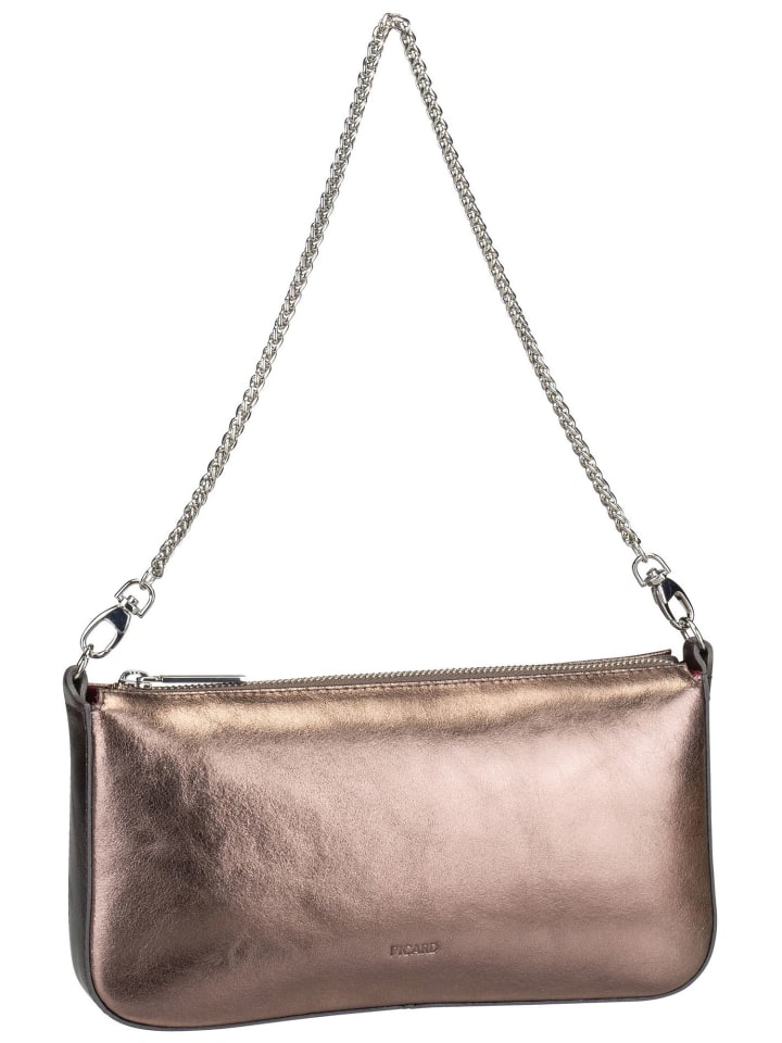 Handtasche Auguri in Altsilber