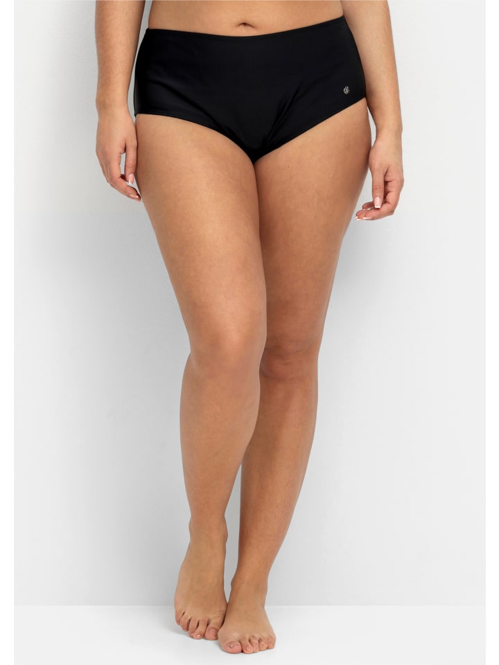 Bikini-Hose in schwarz