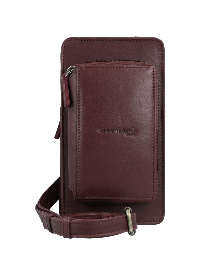 Greenland Nature limango Geldbörse in bordeaux cm Handytasche Soft kaufen Nature 11 günstig | Leder