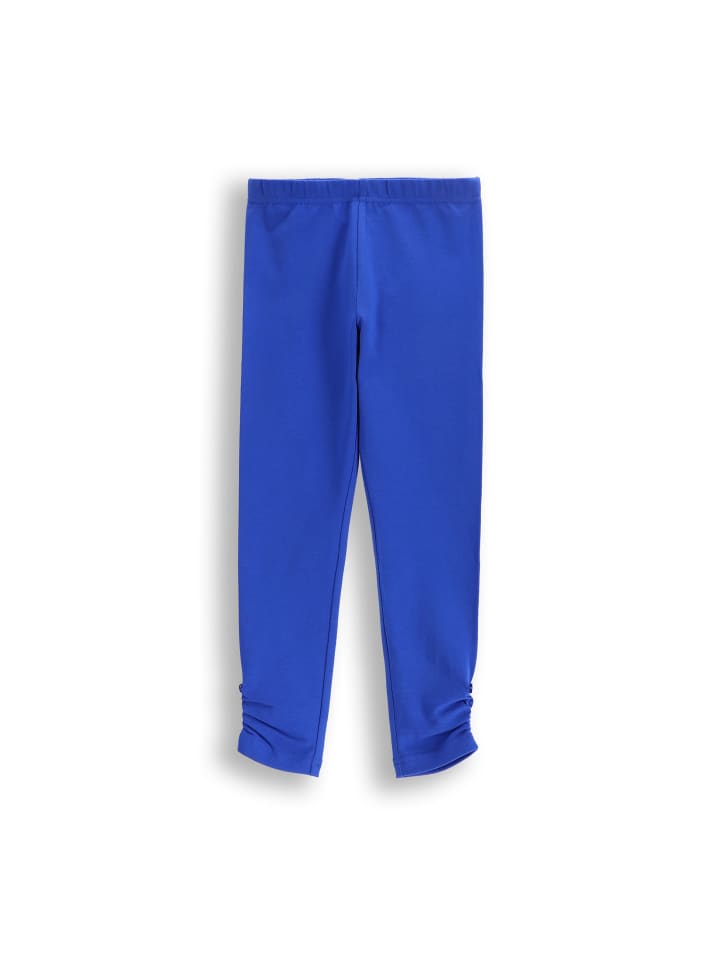 Leggings mit langem Hosenbein in kobaltblau