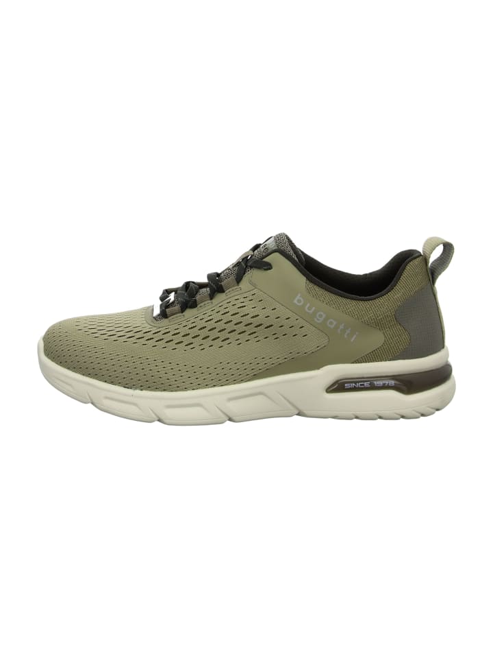 Sportliche Schnürschuhe in Grün
