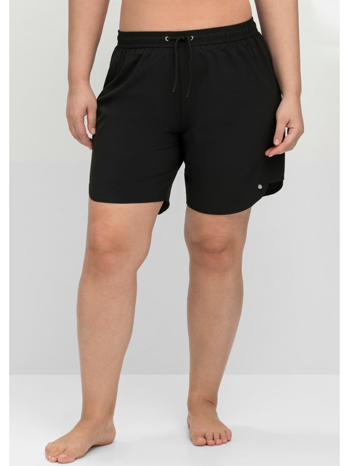 Badehose in schwarz