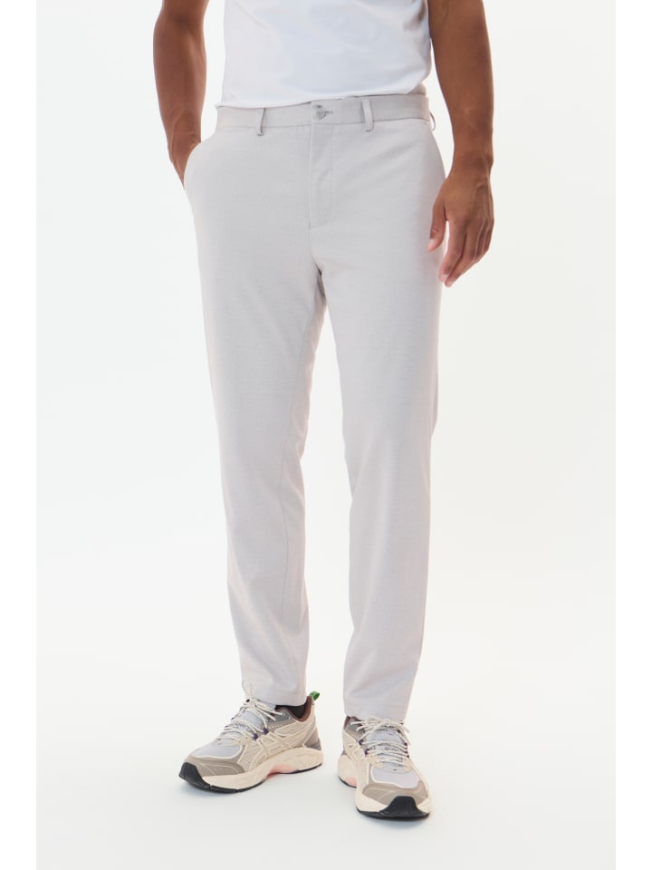 Casual Hose MAliam Gerade Passform in Ghost Gray