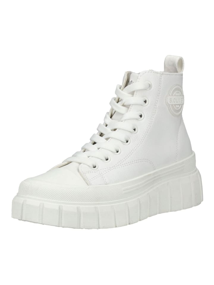 Stiefelette Weiß