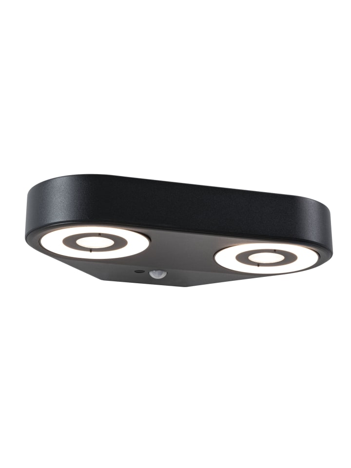 LED Außenwandleuchte Silma Dämmerungsgesteuerter Bewegungsmelder (IR) Zweifache
