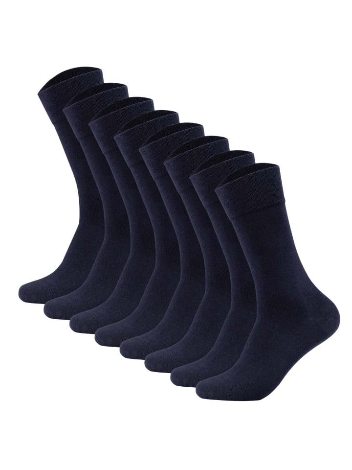 Socken 8er Pack in Marine