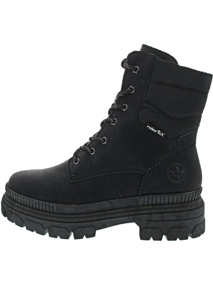 Schnürstiefel Schwarz