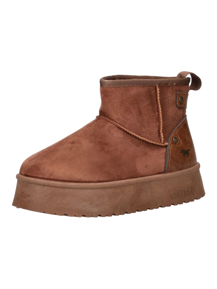 Stiefelette Braun