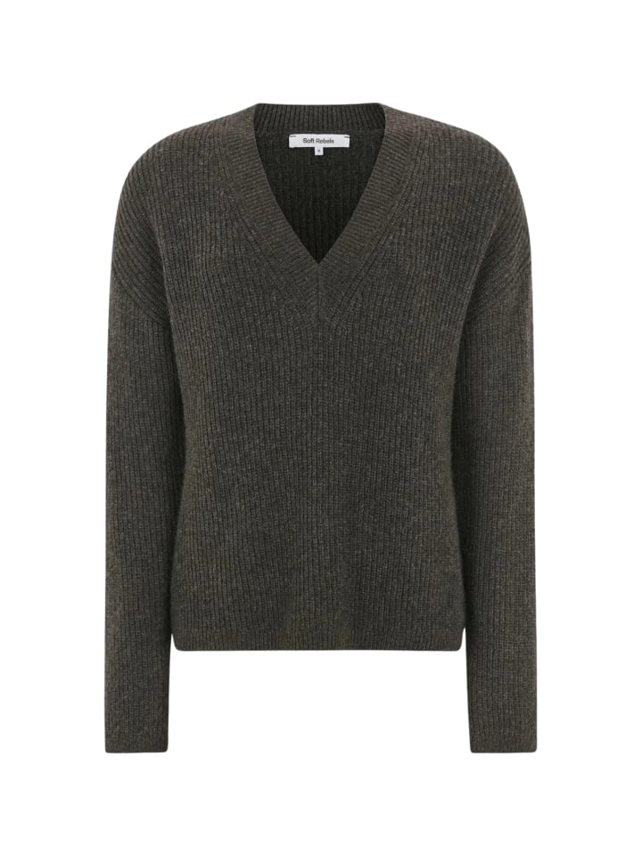Pullover SRWest in 661 Coffee Quartz melange