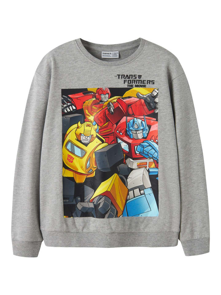 Sweatshirt in Grey Melange1