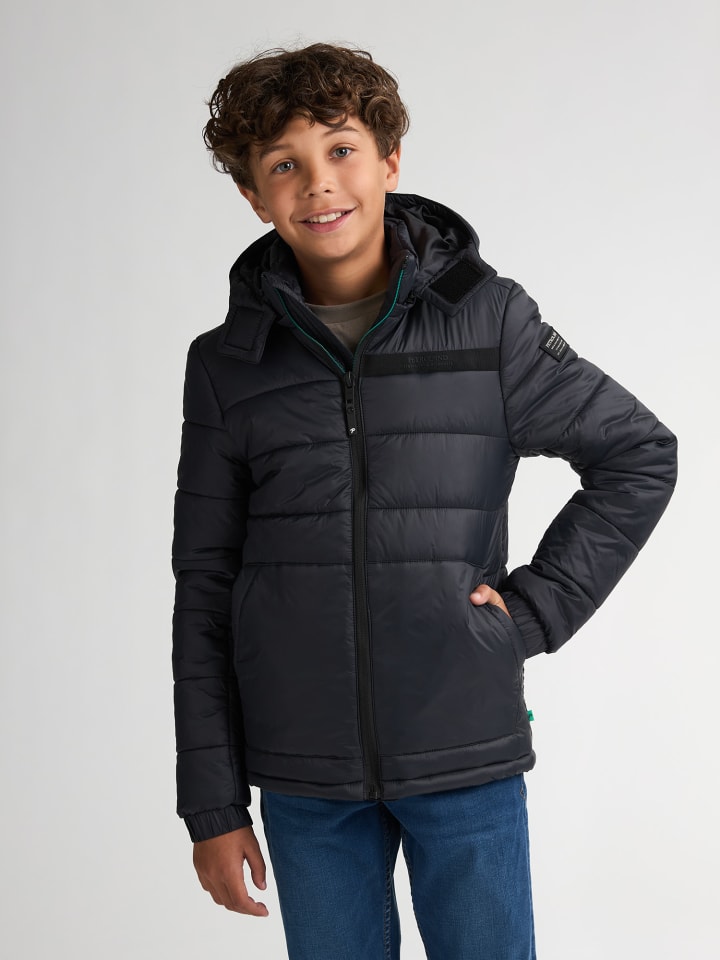 Gepolsterte Jacke Bitterroot in Schwarz