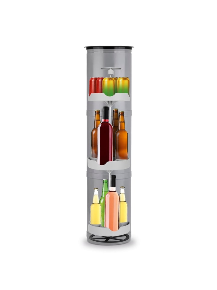 Flaschenkühler Outdoor 2.0 grau universal grau