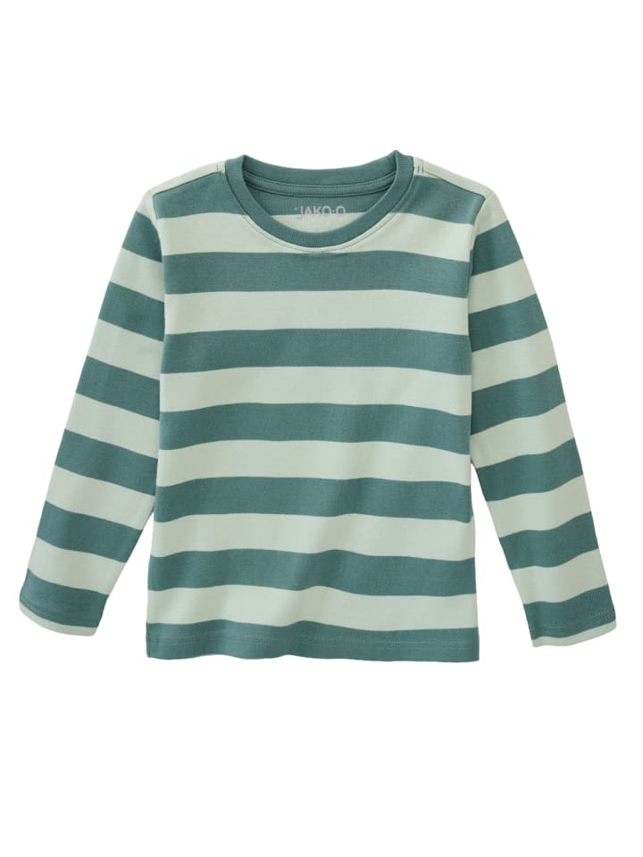 Langarmshirt in grün