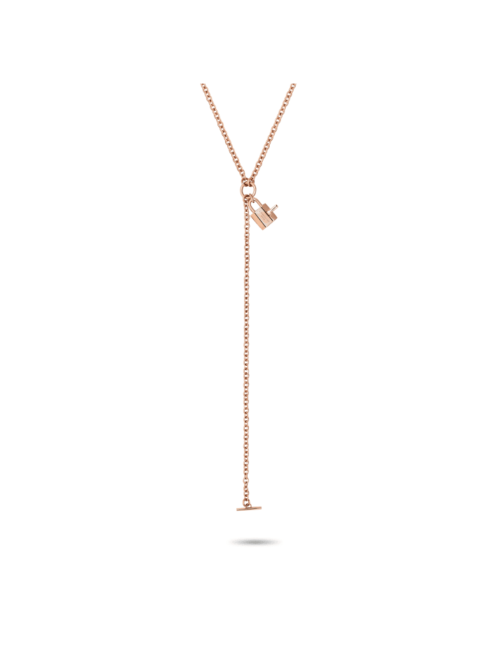 Halskette The Love Bond in roségold