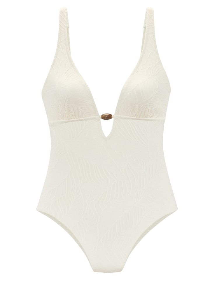 Badeanzug in creme