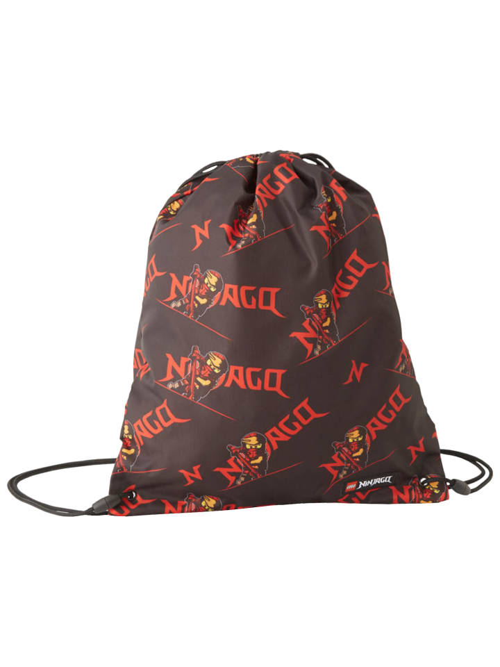 LEGO Ninjago Gymsack in Schwarz