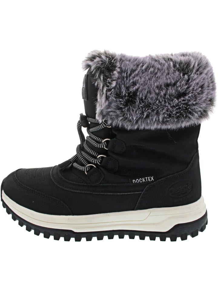 Schnürstiefel Schwarz