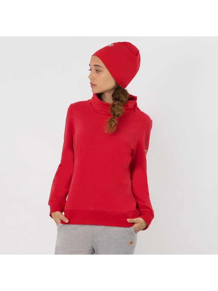 Freizeitlongsleeve COOLIA in rot