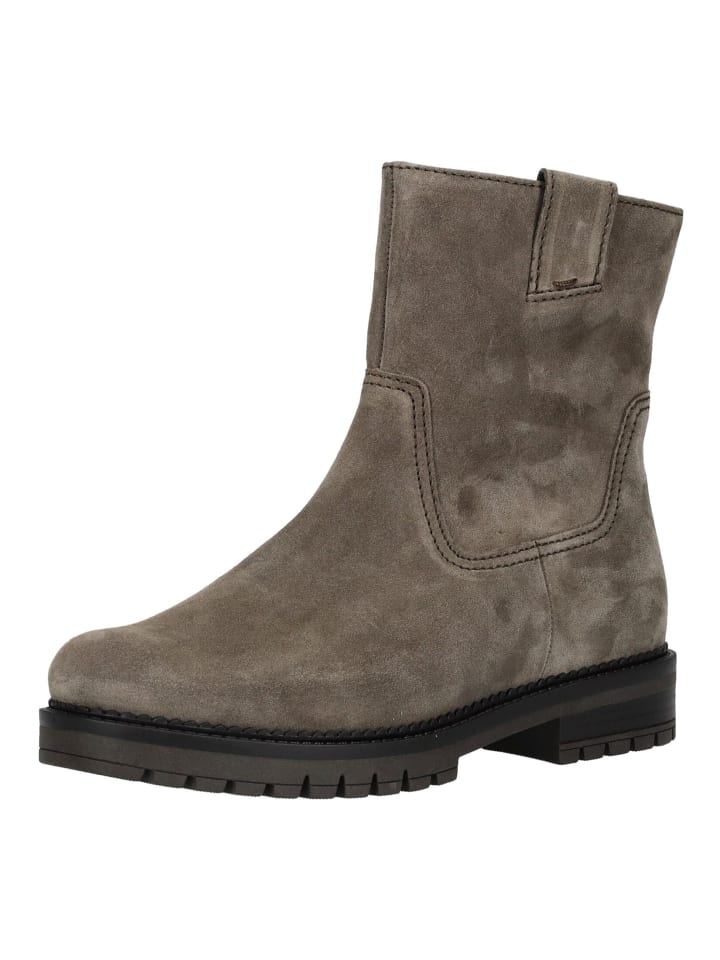 Stiefelette Grau