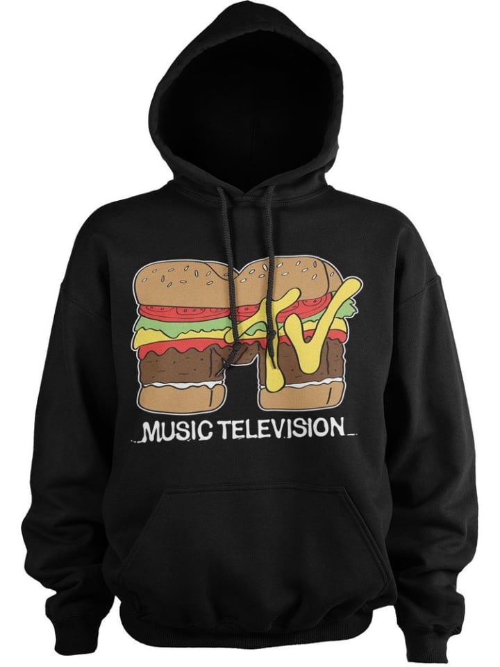 Hoodie in Schwarz