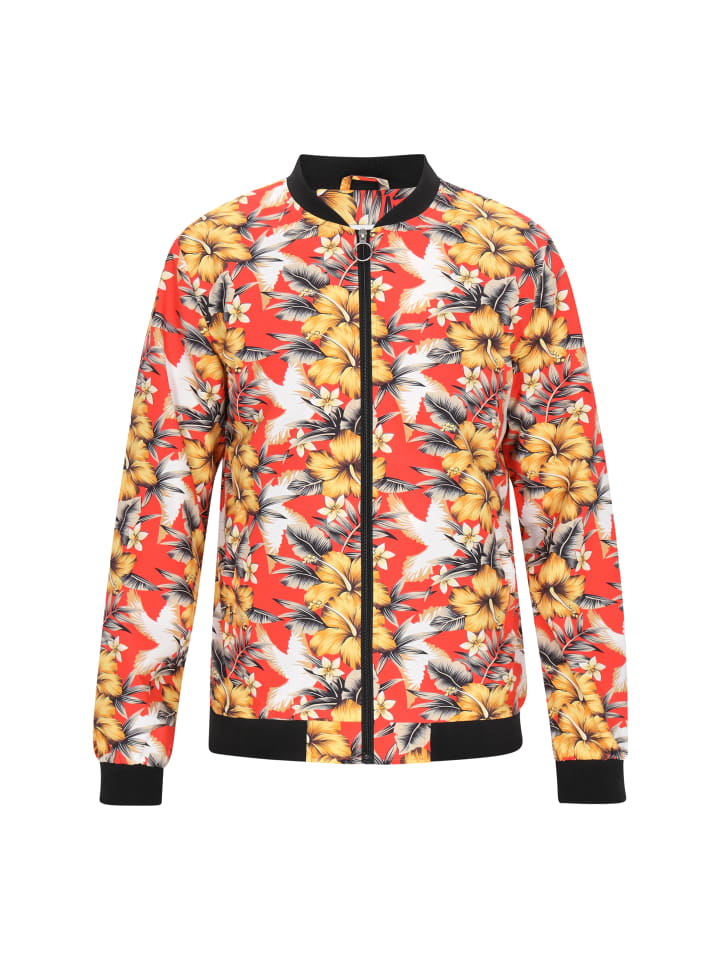 Men Jacket in red multicolor