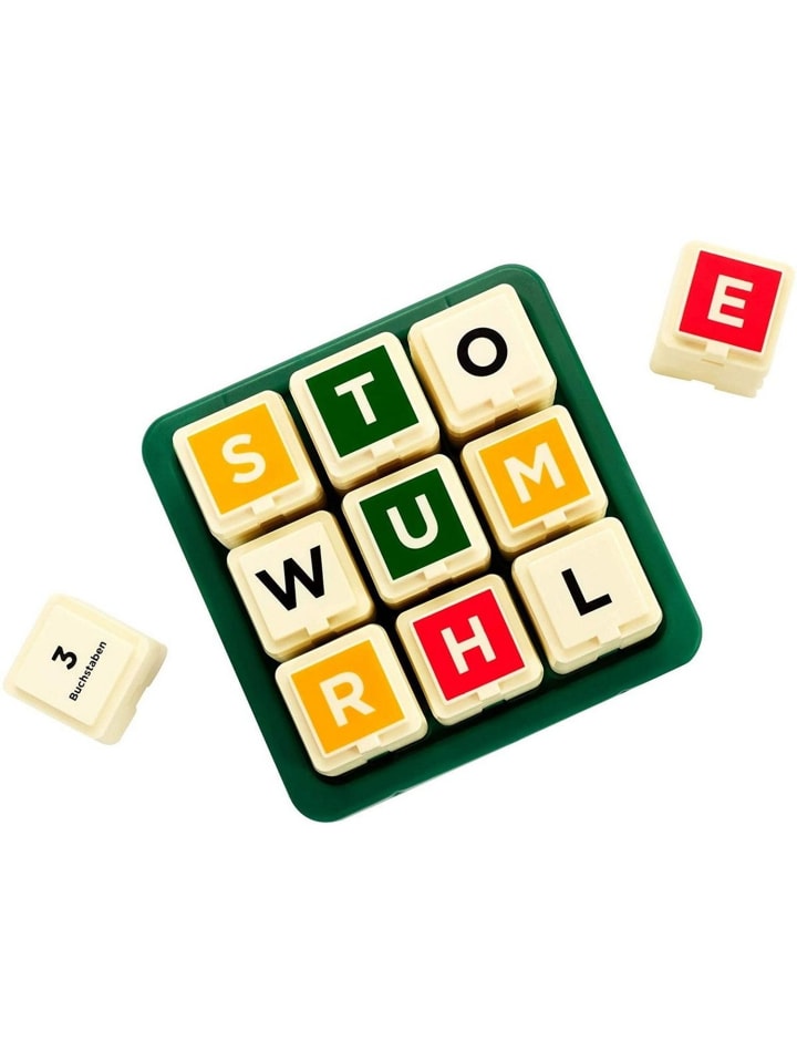 Scrabble Türme Wörterspiel in Grün ab 10 Jahre