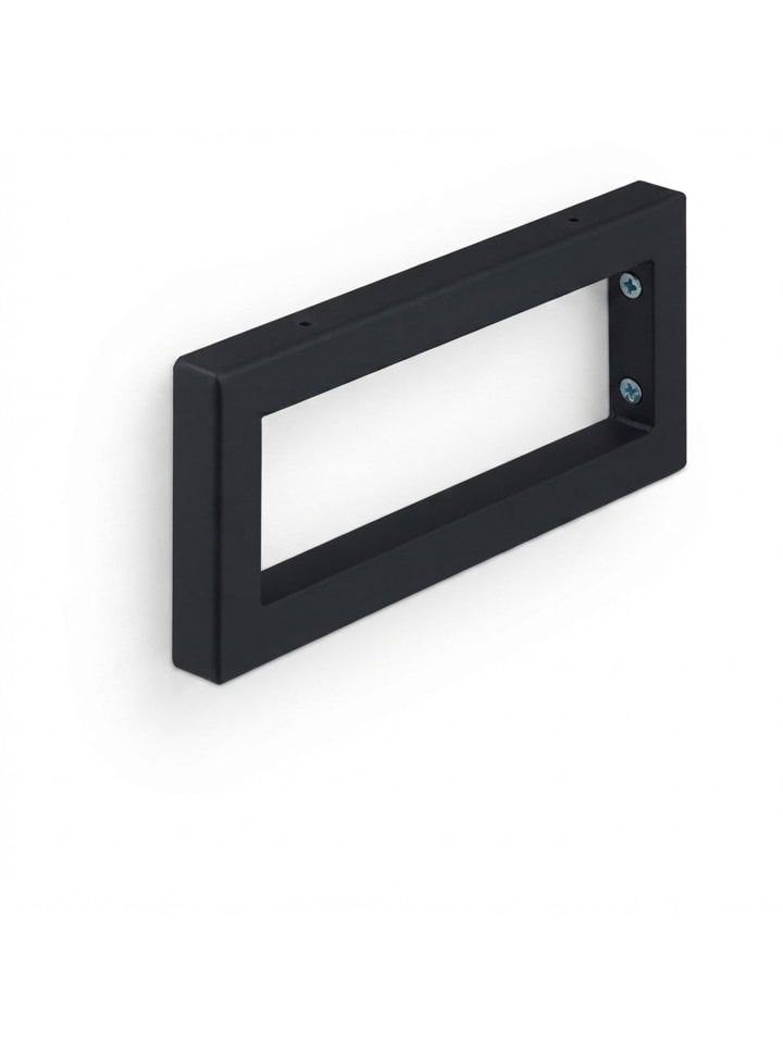 2 x Wandkonsole in Schwarz - 35 cm