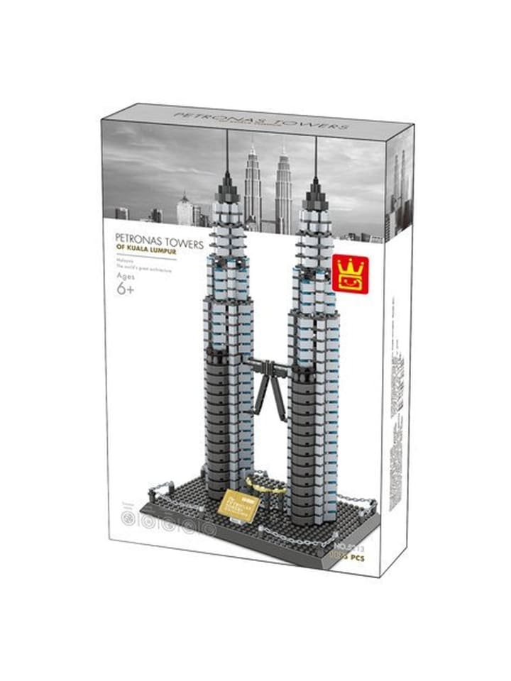 Wange 5213 Architect-Set The Petronas Towers of Kuala Lumpur