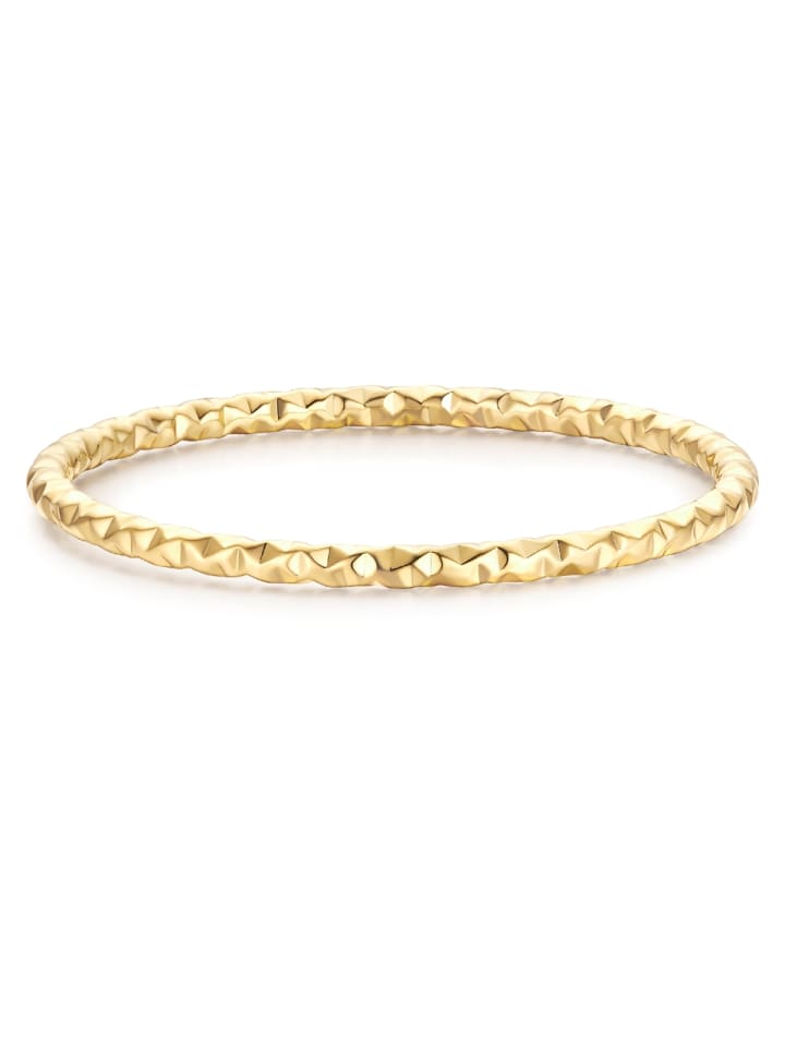 Ring aus Edelstahl in gelbgold
