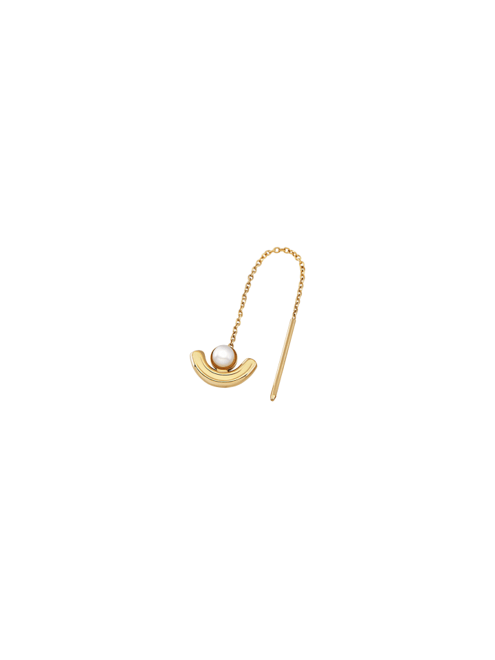 Ohrring b wired gold
