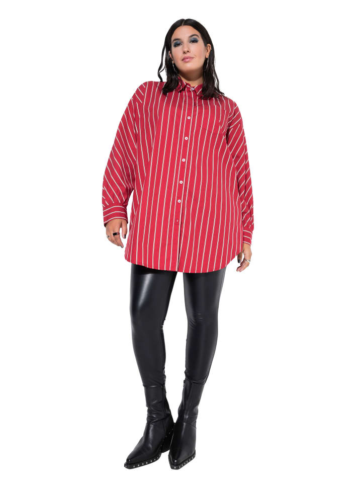 Hemdbluse in rot