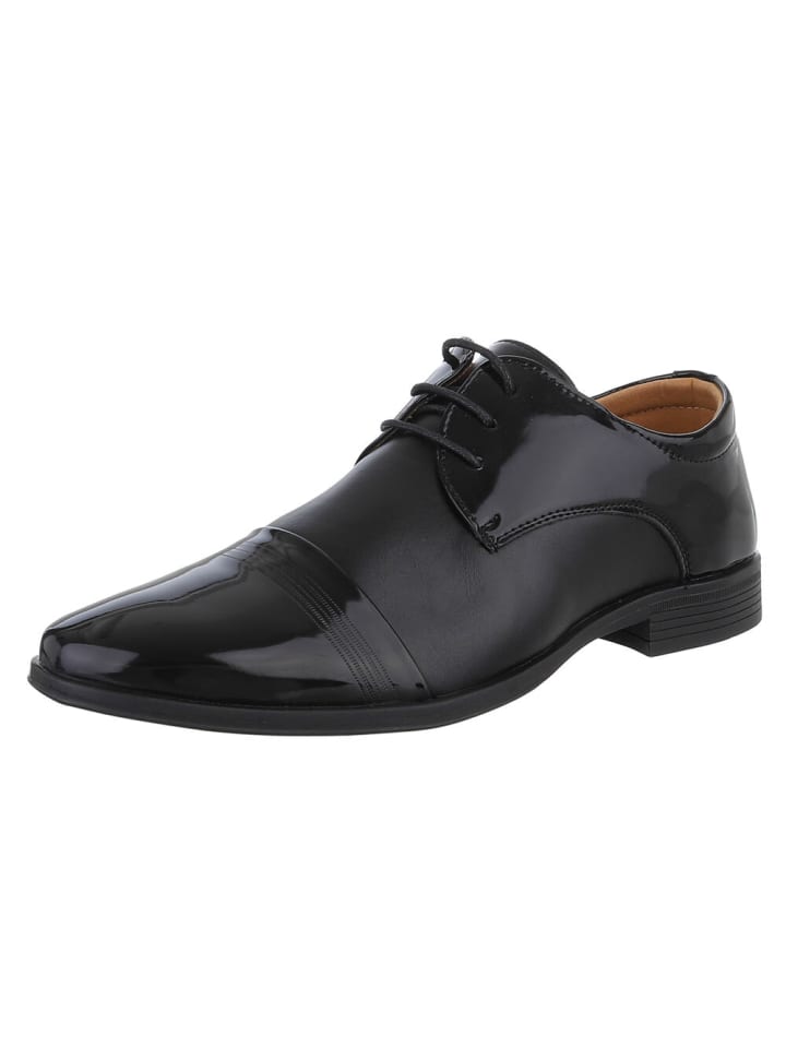 Halbschuh in Schwarz