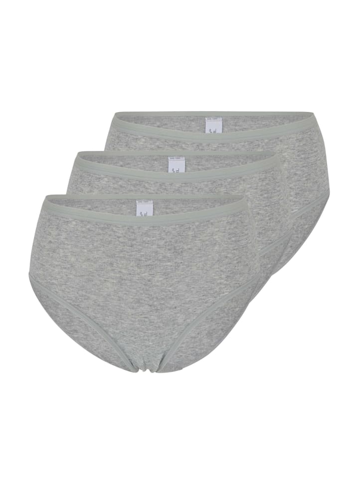 Midi Slip bio.cotton Plus in Kiesel Melange