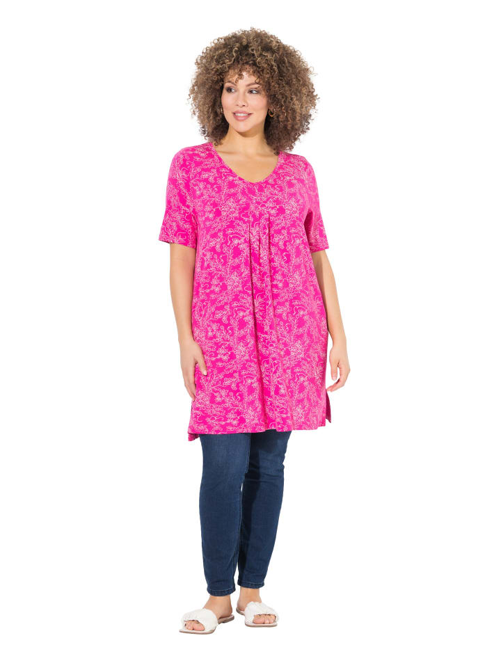 Shirt in magentapink