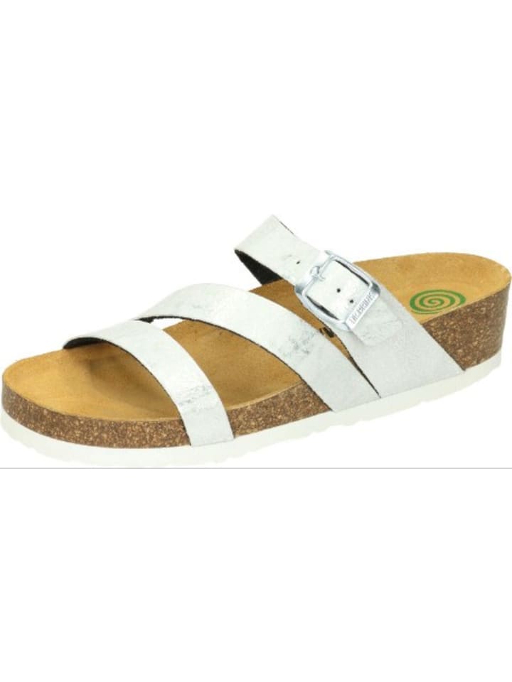 Pantolette in weiss