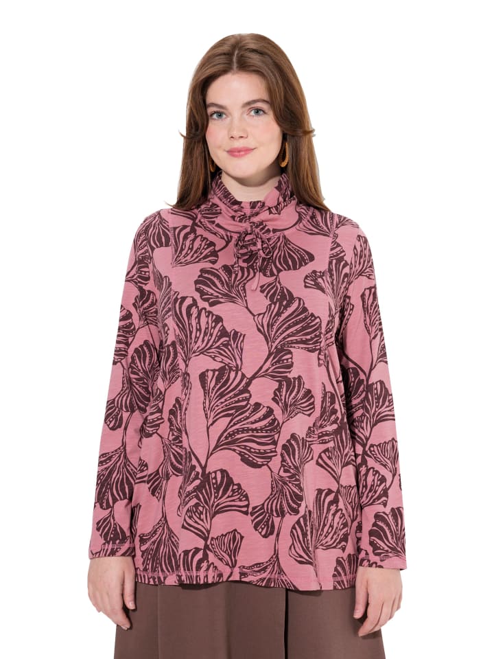 Longshirt in altrosa