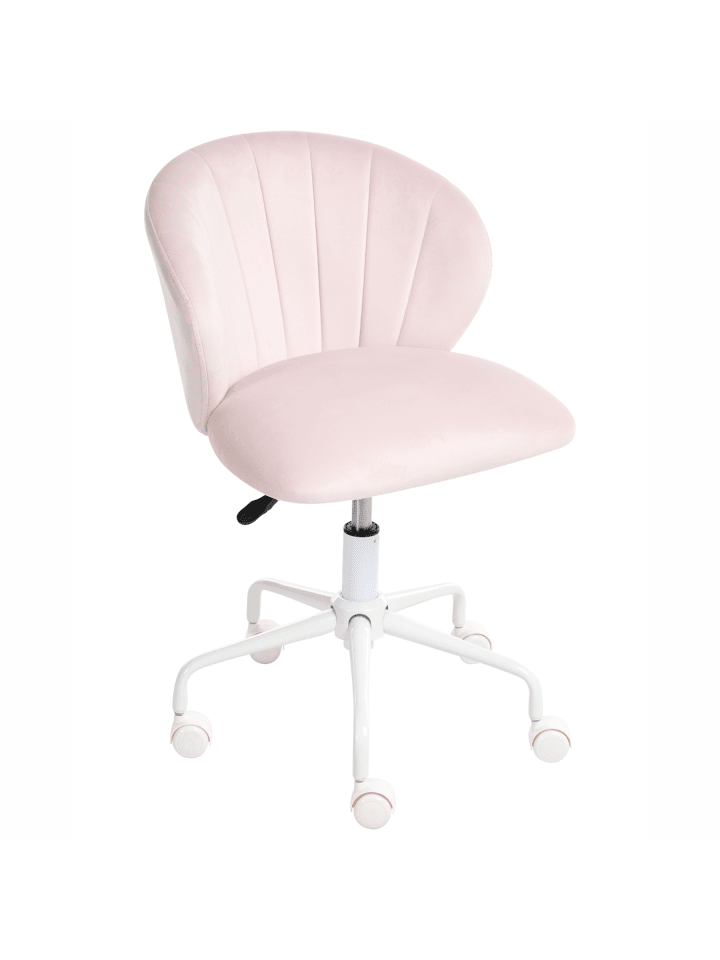 Bürostuhl CHEERFUL in Rosa/Weiß - (W) 49 x (H) 70 x (L) 49 cm